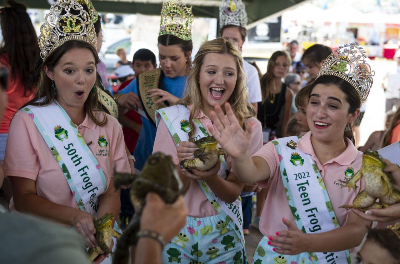 Rayne frog festival music lineup