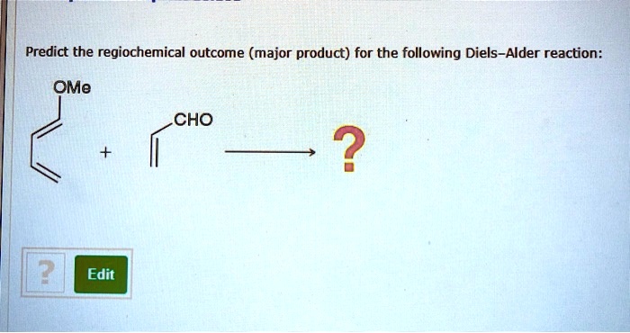 Predict the product of the following diels-alder reaction