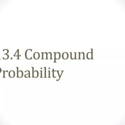 Unit 12 probability homework 4 compound probability