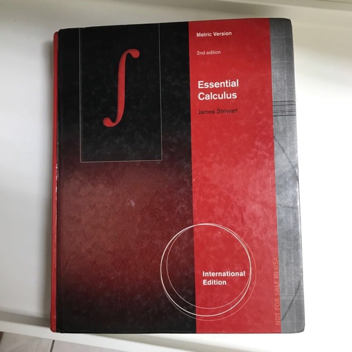 Essential calculus early transcendentals 2nd ed